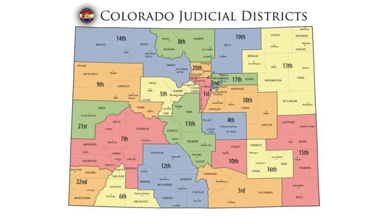 Colorado judicial districts
